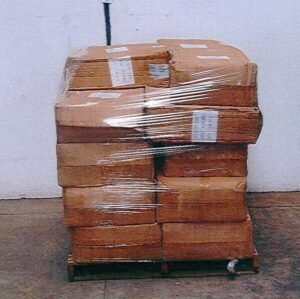 Mercancia asegurada en aduana.